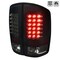Spec-D Tuning 07-08 Dodge Ram LED Tail Lights Smoked Black Housing LT-RAM07BBLED-TM - alternate 1
